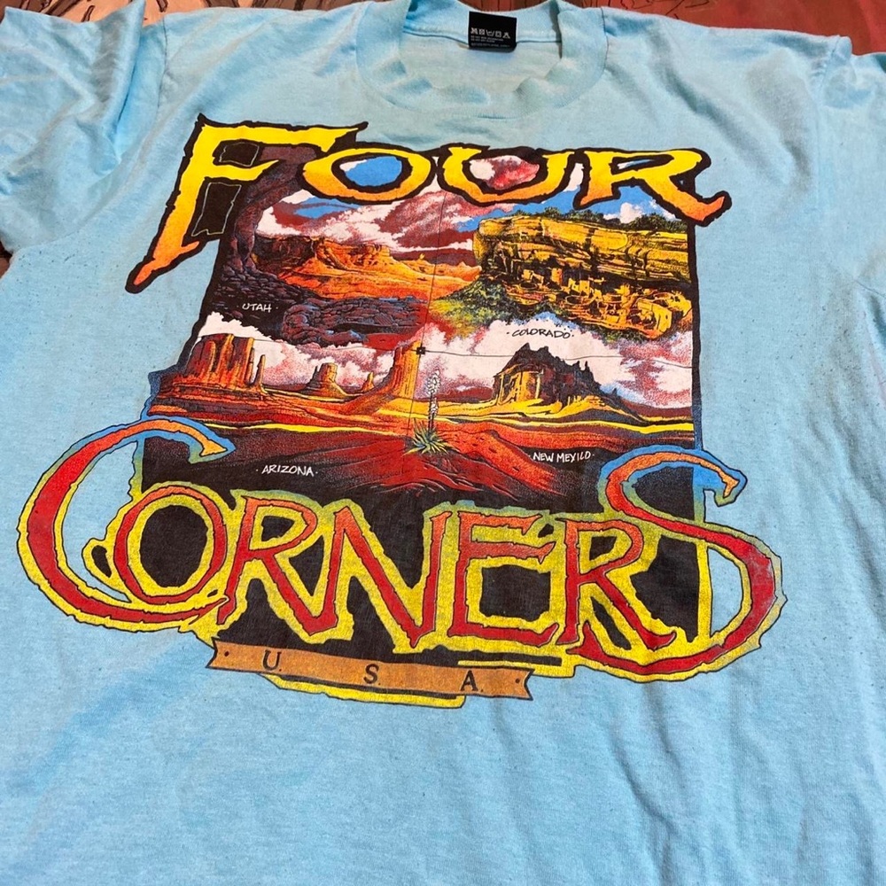 Vintage Four Corners T Shirt View 3